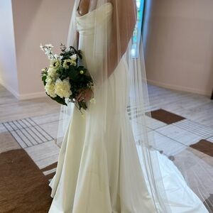 Sarah Seven Mercury Wedding Dress NEW, NEVER WORN